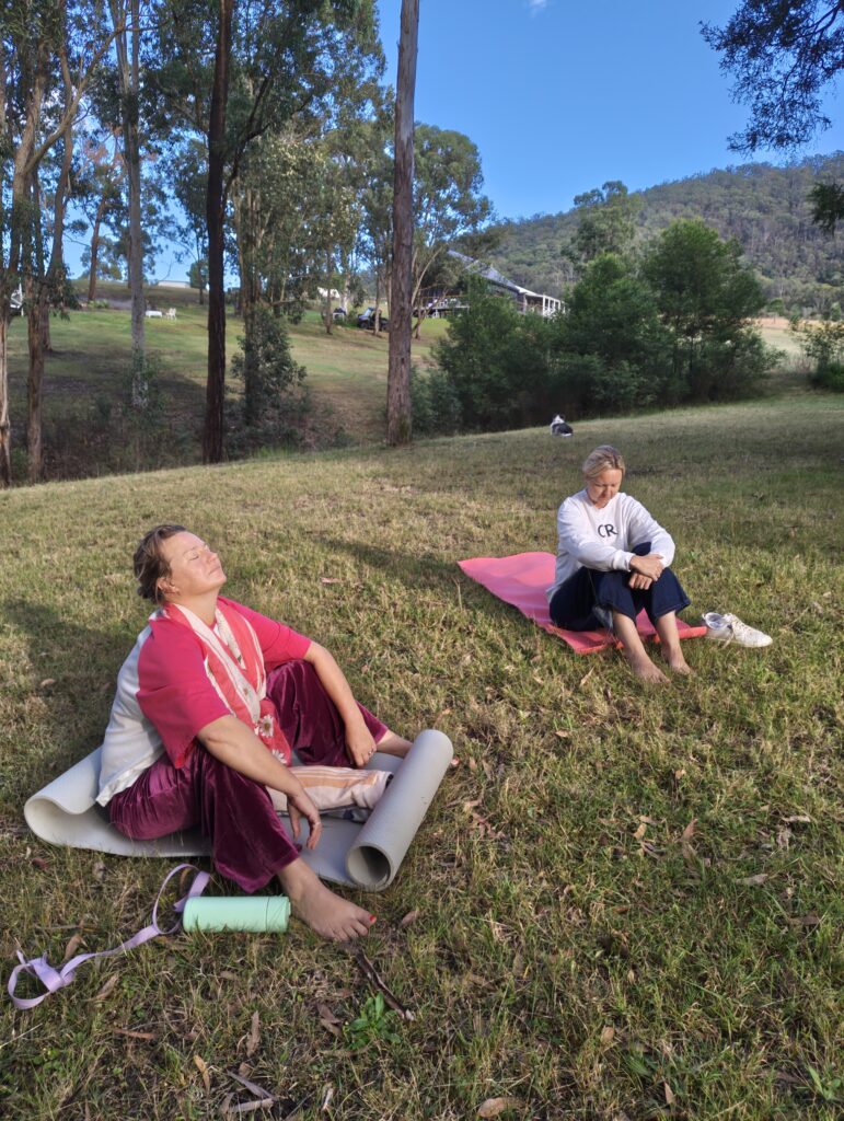 Outdoor meditation