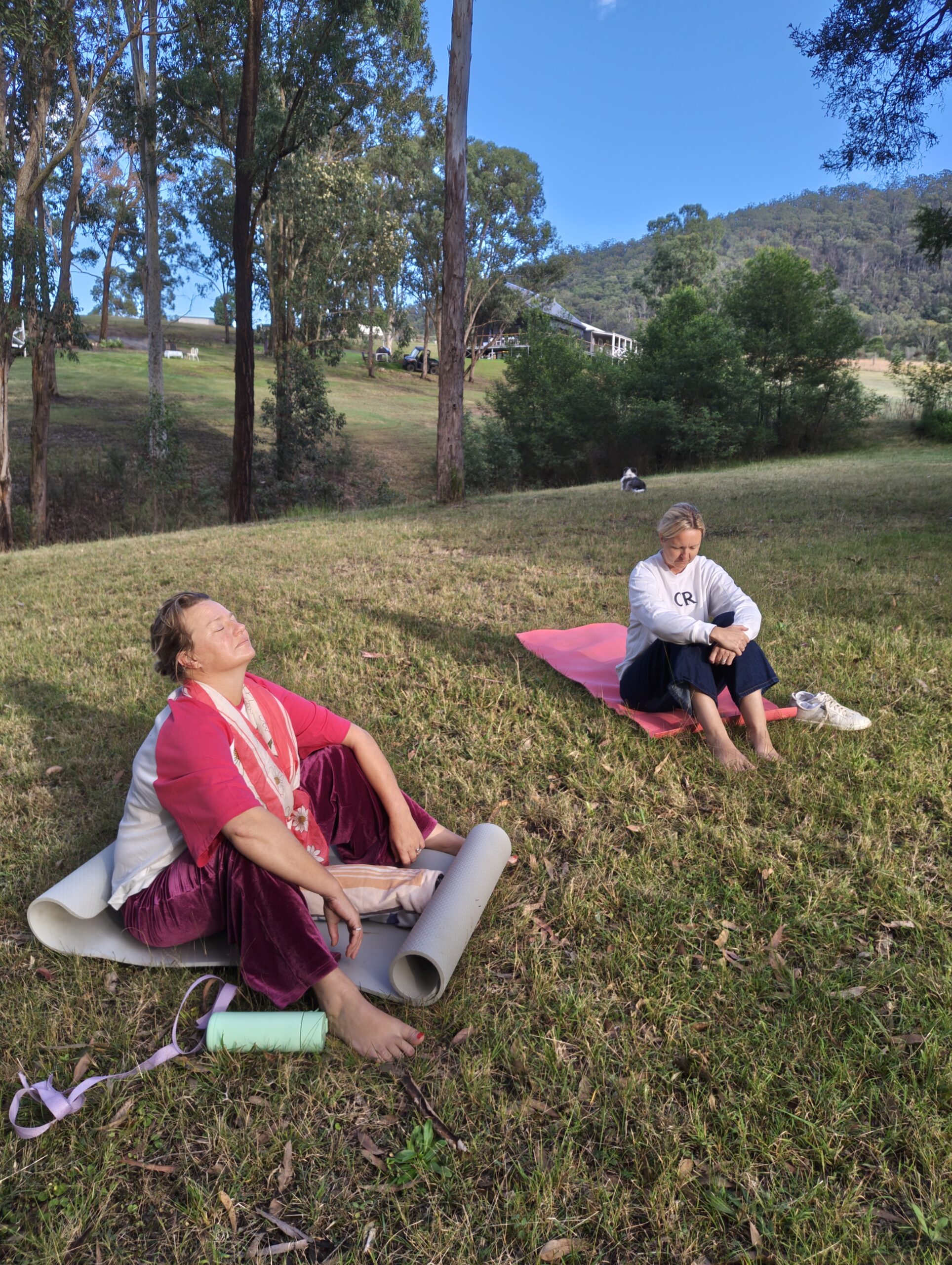 Outdoor meditation